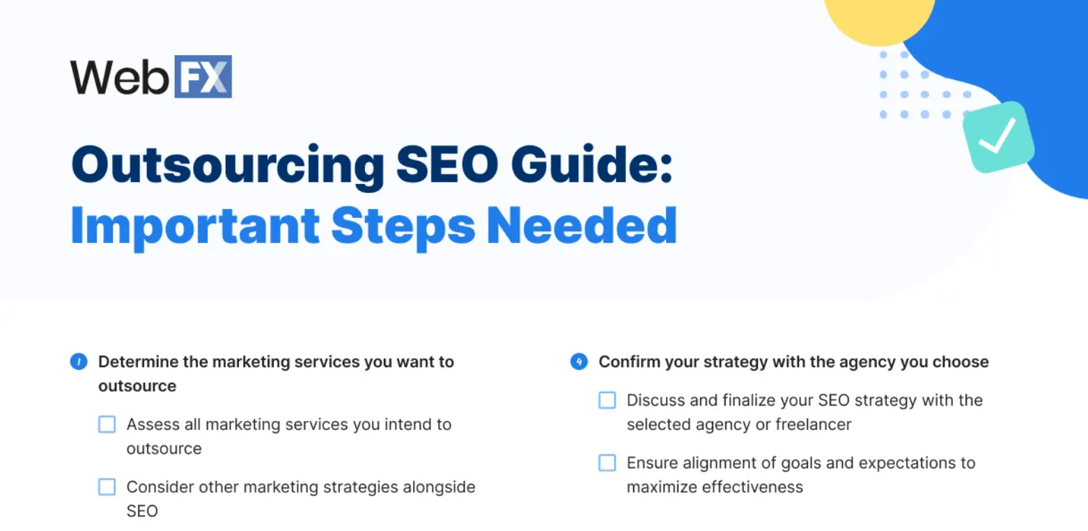 Preview of outsourcing SEO guide