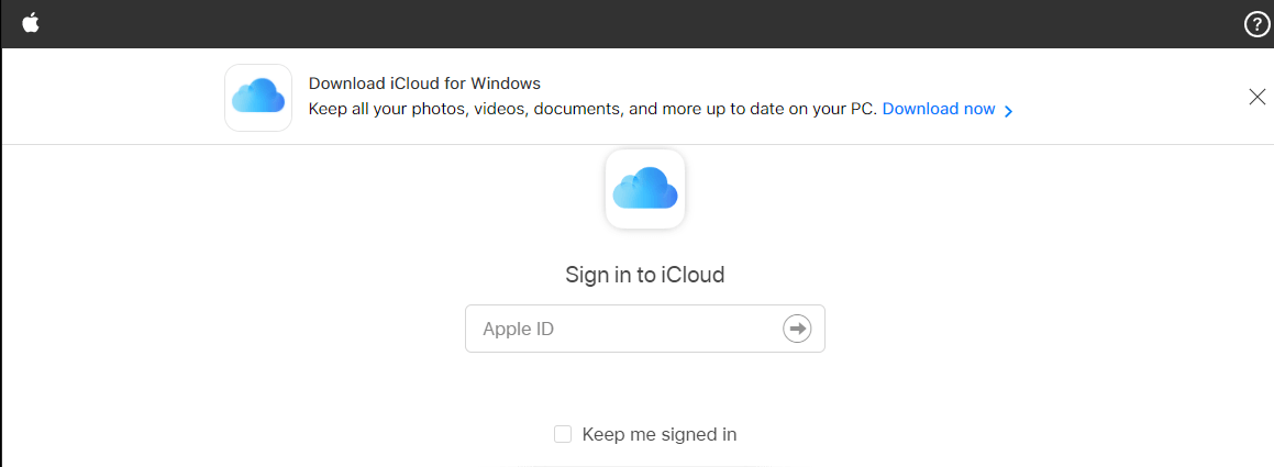 Apple's iCloud email service