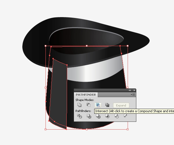 Create Light Reflections on the Hat