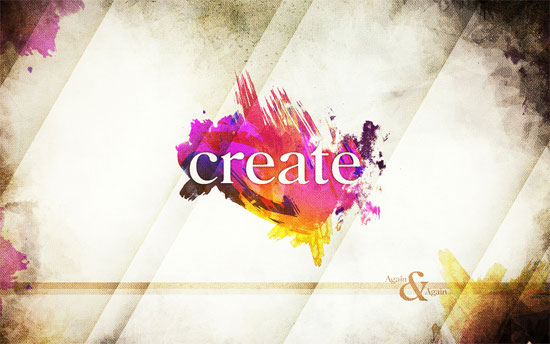 Create - Wallpaper