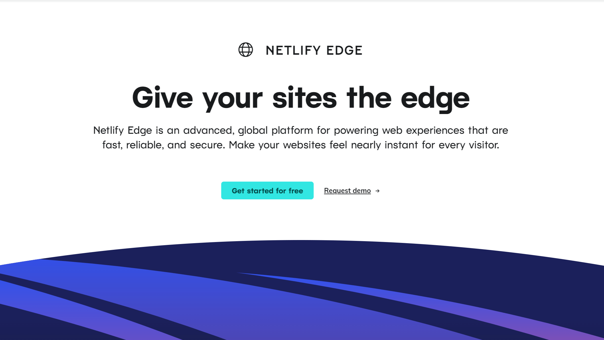 Netlify Edge services information