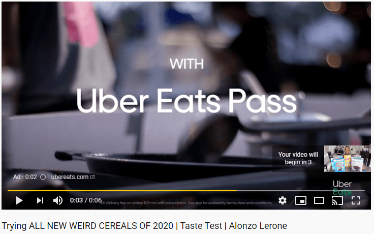 uber eats ad