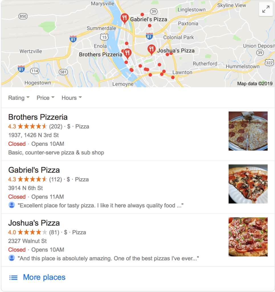 local seo example