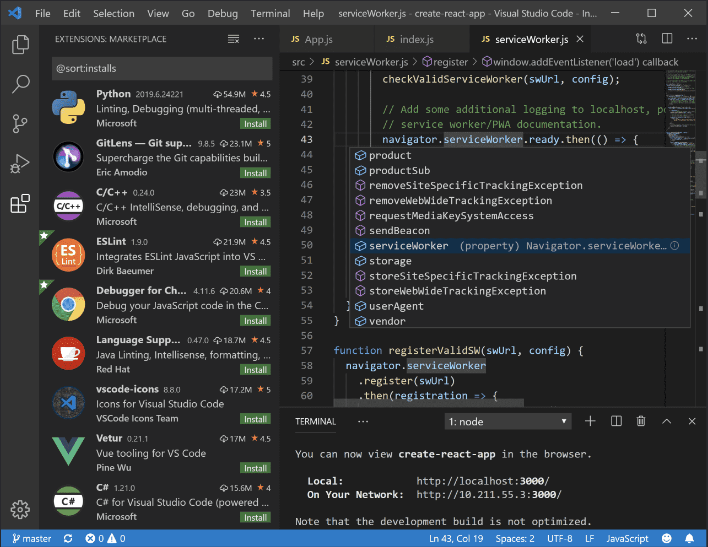 Visual Studio Code CSS Editor