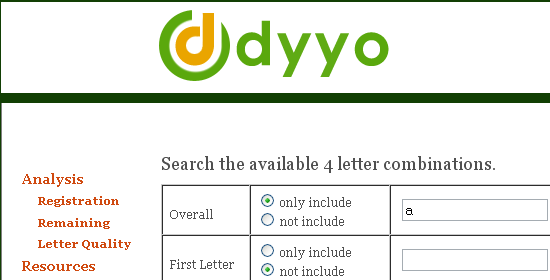 dyyo.com - screen shot.