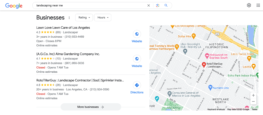 Screenshot of search results and Google Business Profiles for “landscaping near me”</p>
</p>
<p><p>” class=”wp-image-37707″ srcset=”https://www.miaosupai.cn/wp-content/uploads/2024/10/L4z5vn5CAr.png 912w, https://coalitiontechnologies.com/wp-content/uploads/landscaping-near-me-Google-Search-300×132.png 300w, https://coalitiontechnologies.com/wp-content/uploads/landscaping-near-me-Google-Search-768×337.png 768w” sizes=”(max-width: 912px) 100vw, 912px” /></p>
</p>
<p><p>Google’s Business Profile allows you to include comprehensive information, such as NAP data and current events as ‘Posts’ within your listing in search engine results pages (SERPs). Optimizing your profile can enhance your Google ranking and increase your visibility on Google Maps. Other notable local listings include Yelp, Glassdoor, Bing Maps, Apple Maps, Instagram Maps, and industry-specific directories.</p>
</p>
<p style=