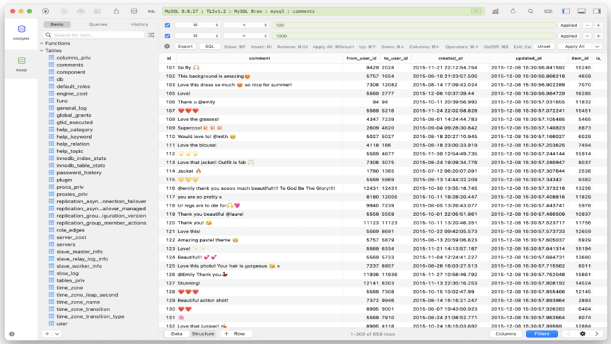 database management software 2 tableplus