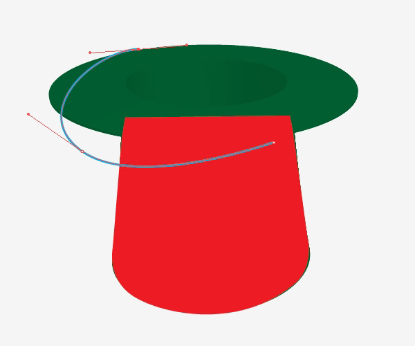 Draw the Upper Part of the Hat