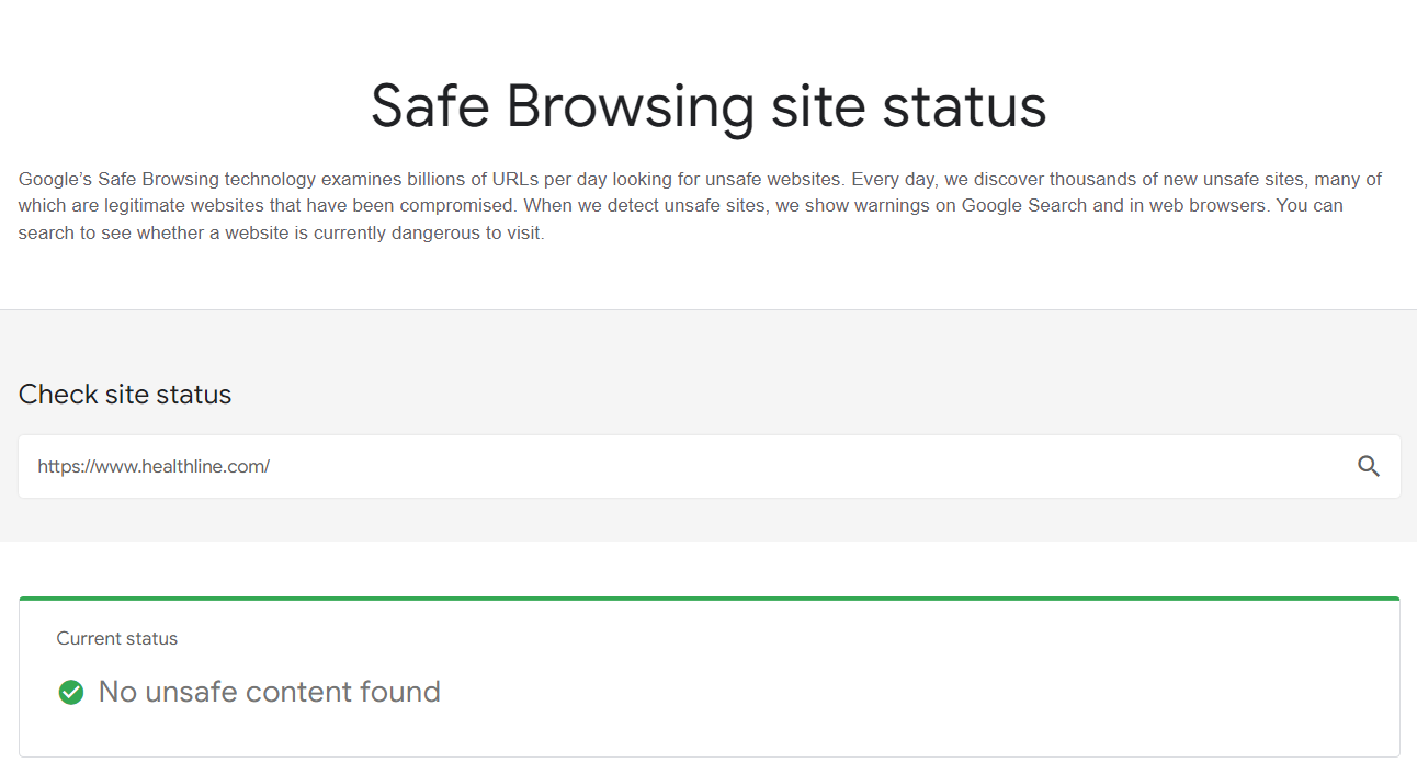 safe browsing