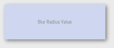 CSS box-shadow with blur radius set at 20px.