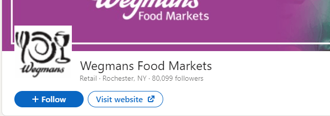 linkedin wegmans