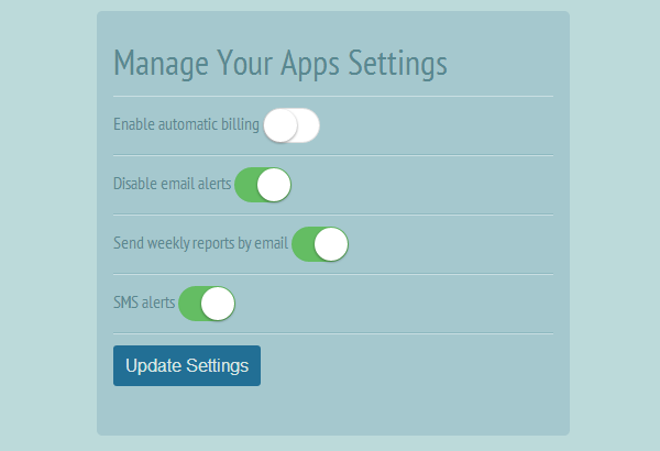 iOS 7 Switch Controls